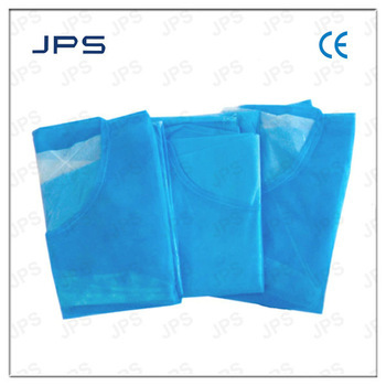 Disposable Cpe Surgical Gown SPP, PE, SMS