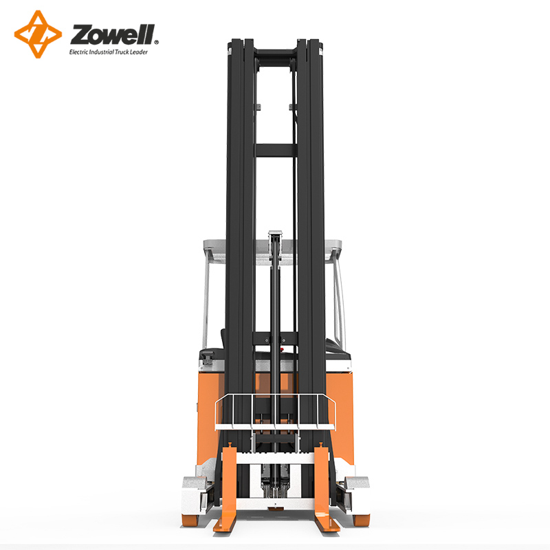 2t Electric Reach Truck with 12m Lift Height