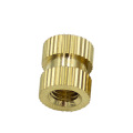 M2 brass knurled thread insert nut