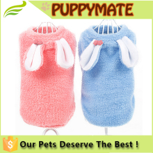 Soft rabbit style dog clothes, color optional pet clothes