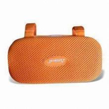 Speaker Bag for Bike, Built-in Lithium-ion Rechargeable Battery, Stereo Speaker, Portable Charger