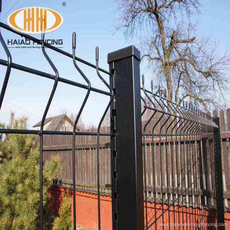 garden decorative welded wire mesh perimeter fence panels