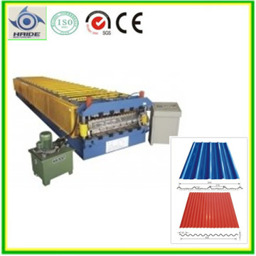 wall and roof roll forming corrugated panel forming machine