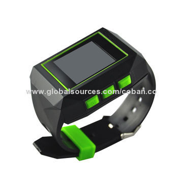 GPS Tracking Watch with Call Functions, SOS, 3.7V/550mAh Li-ion Battery