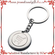 Zinc Alloy Trolley Coin Keytag (JY-TCK-011)