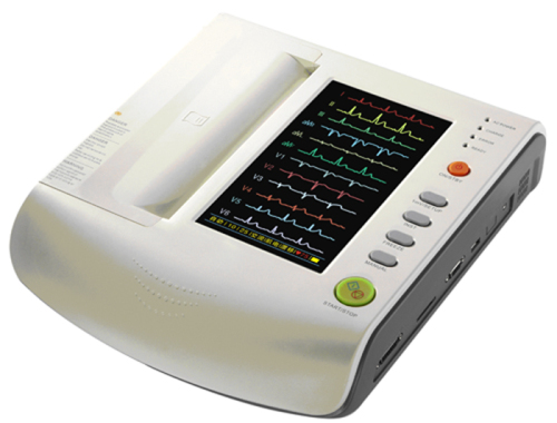 ECG-120c Medical Device 12-Channel Portable Digital ECG Machine