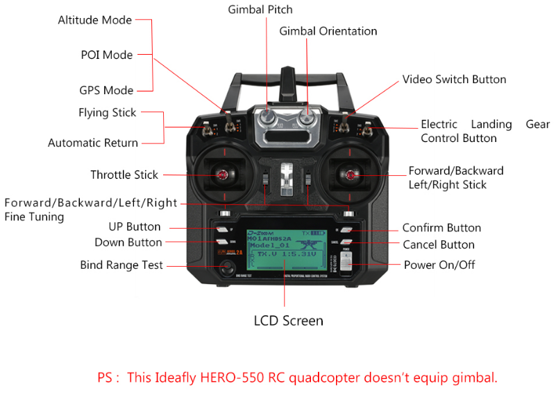 ideafly Hero-550