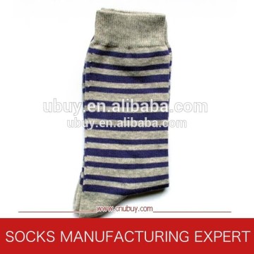 Men's stripe bamboo sock