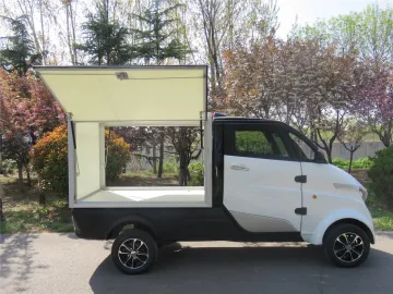 EEC Approval 4 Wheel Electric Utility Pickup Vehicle for Delivery