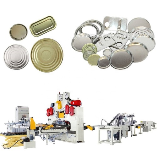 Automatic Metal Can Metal Bottle Cap Making Machine