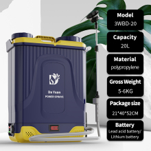 Wholesale 20L Agriculture Sprayer Plastic Battery Knapsack Sprayer