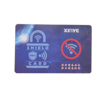 Credit Card Signal Blocking RFID Card