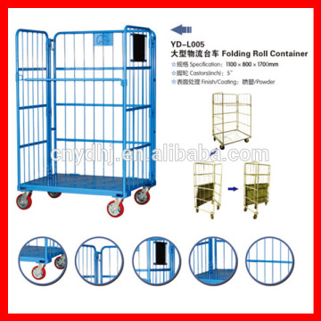 Metal Cage Storage Container Wire Container Storage Cage Roll On Container