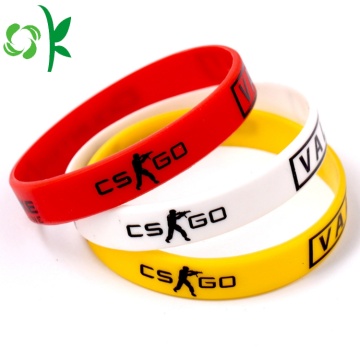 Personalized Custom Silicone Bracelet Has Several Color