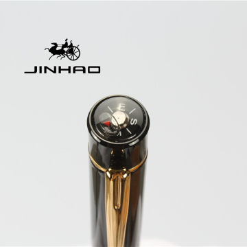 2019 Jinhao Pen Classic Black Luxury Metal Roller Ball Pen