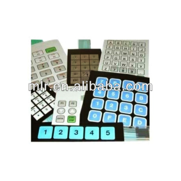Custom Electronic Panel Stickers Printing Polycarbonate Polyester Printed Labels