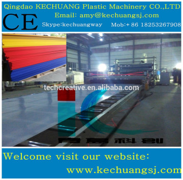 PP PE PLASTIC BOARD PRODUCTION LINE PLASTIC MACHINERY