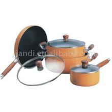 7pcs Aluminum cooker set
