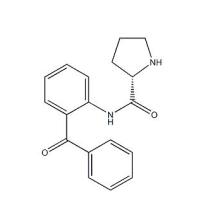 (S) -N- (2- 벤조일 페닐) -2- 피 롤리 딘 카 복스 아미드 CAS 117186-74-0