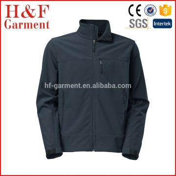 mens custom fleece warm waterproof softshell jacket made in China