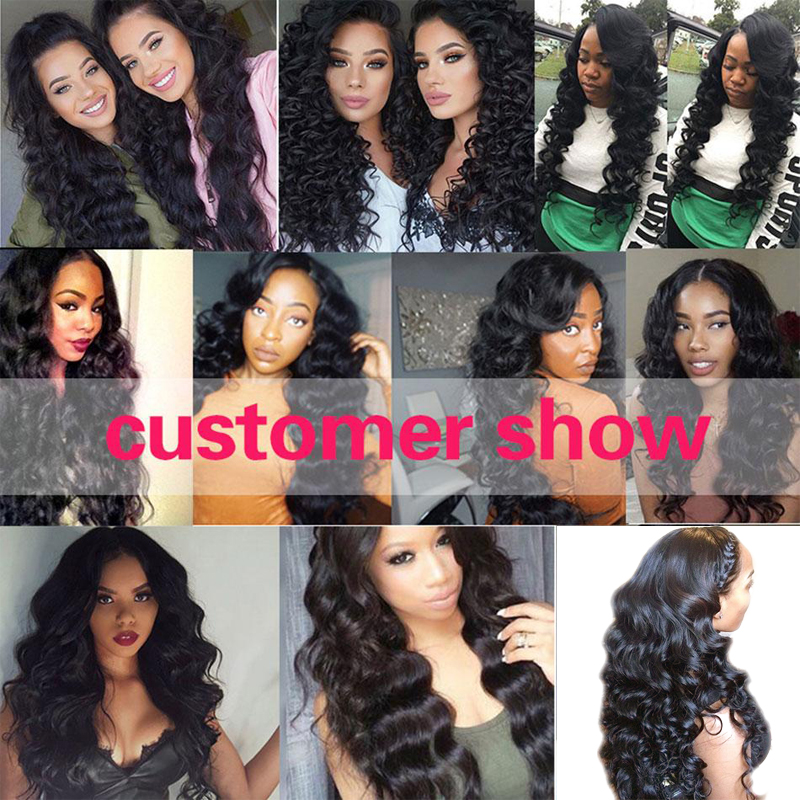 high quality 100% human hair 10A grade deep wave human hair weave bundles and closure cuticle aligned virgin hair extention