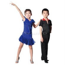 31128205 kids Latin Dancewear,children latin top