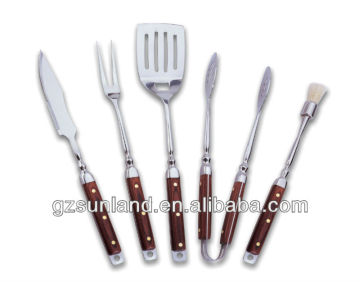 High Quality Wood Handle BBQ Tool