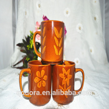 Brown Zebra Mugs And White Hand Painted Mugs/High Quality Brown Zebra Mugs For Promotions