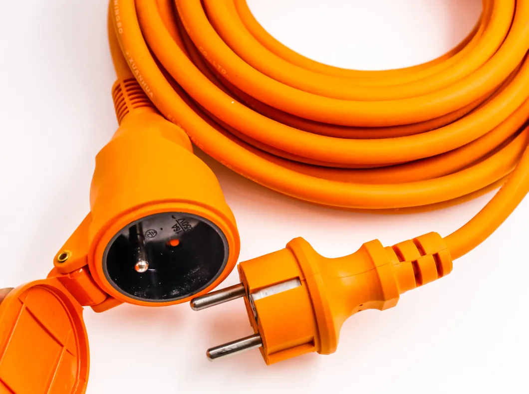 Danish Extension Cord Sockets Cables Rubber Cords