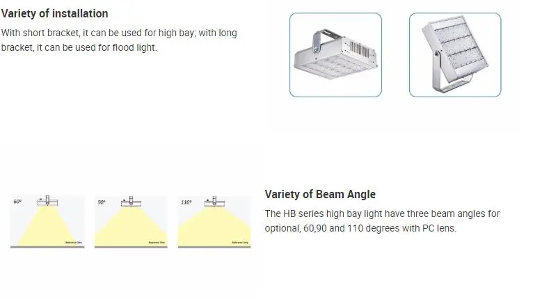 150W Meanwell Driver Ce RoHS LED High Bay Light