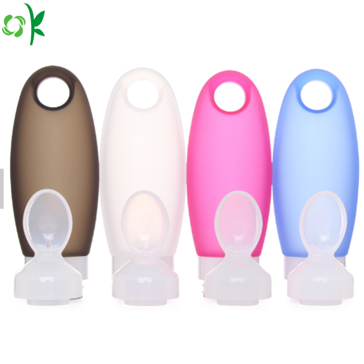 New Design of Silicone Toddler Eating Spoon Bottle