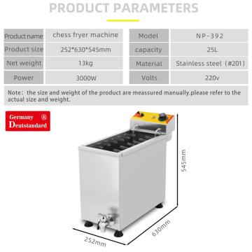 cheese Hotdog fryer deep fryer