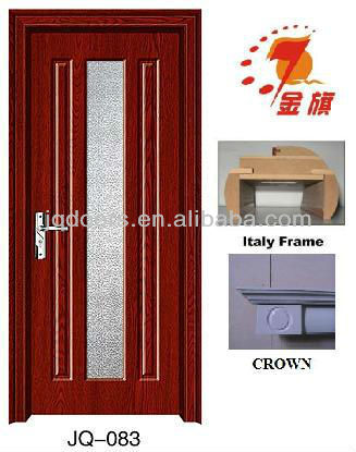 pvc bathroom door,MDF bathroom door,interior bathroom door