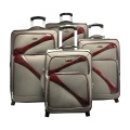 Ensemble de bagages souples en polyester design de mode avec PU