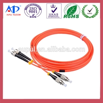 Optical Patch Cord ST-ST, Duplex, Multimode, 3 Meters