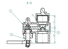 JIS F 3019 Self-Closing Gate Valve Heads for Sounding Pipe