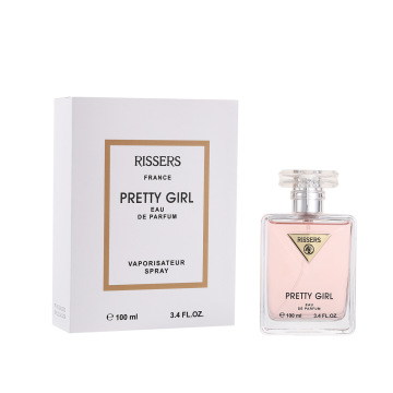 100ml RISSERS PRETTY GIRL Pink Women's Parfum