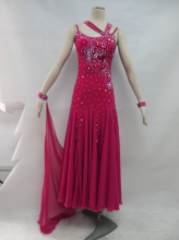 Ballroom dress with sleeves