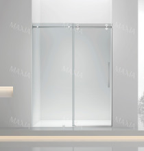 One fixed and one sliding screen