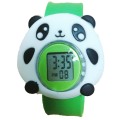 Digitale Kinderen Cartoon Silicone Slap Armband Horloge