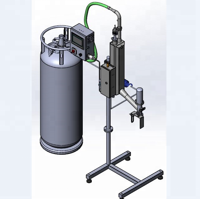 Machine de remplissage d'azote liquide