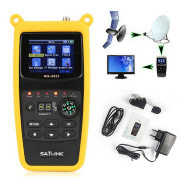 Satlink DVB-S2 Satellite Finder Meter - TV Receiver WS6933