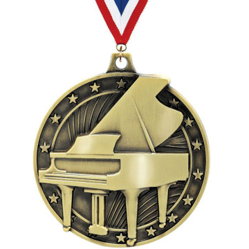 Piano Silver Medal For Musical Instrument Collection