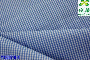 100% cotton yarn dyed gingham fabric