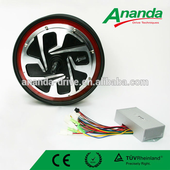 60v 800w brushless gearless hub motor, CE hub motor