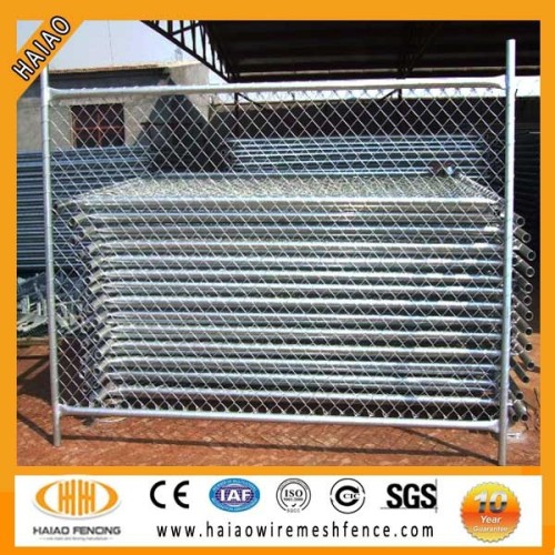 Chain link mesh temporary fence panels