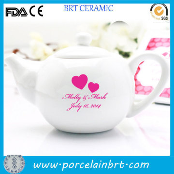 Custom design ceramic teapot wedding favors