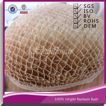 Hair integration wigs,mesh human hair toupee, Integration System