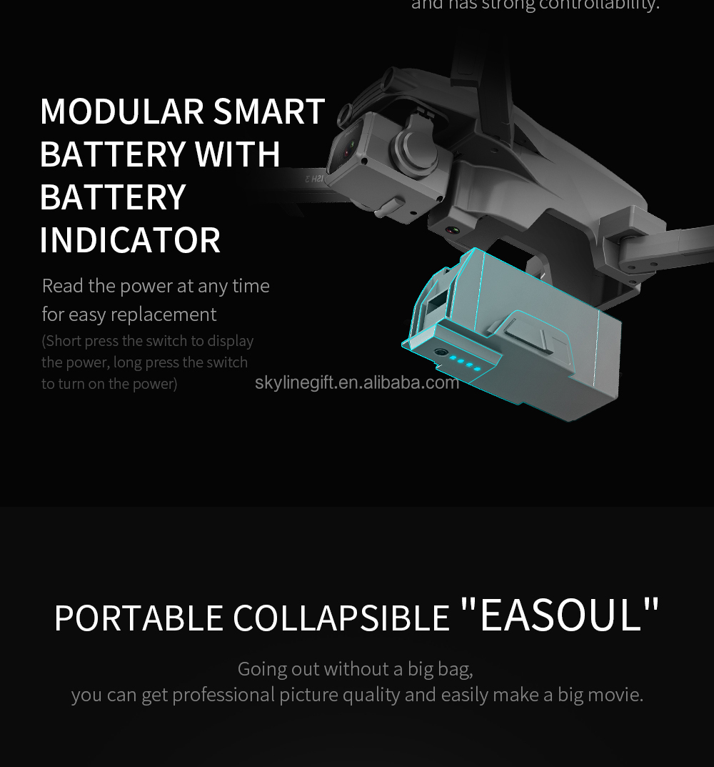 L109 Drone GPS 4K HD Camera 5G WIFI FPV Brushless Motor Foldable Selfie Drones Professional 1000m Long Distance RC Quadcopter