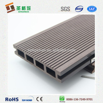 outdoor waterproof composite synthetic decking/synthetic teak decking